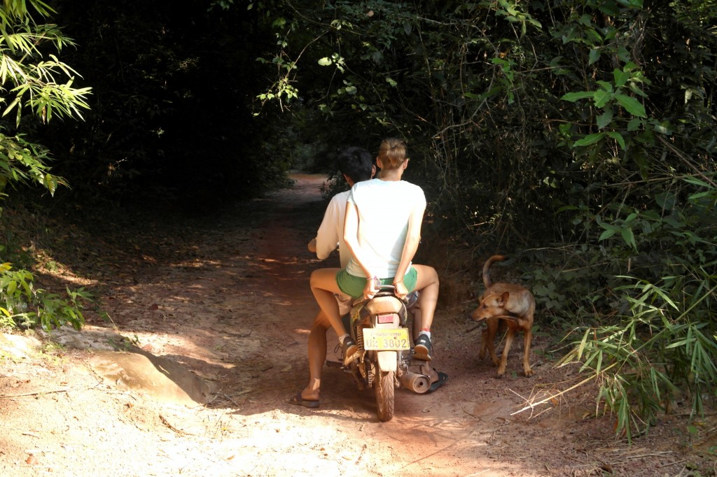 My saviour - & the pup who hiked with us the whole way!