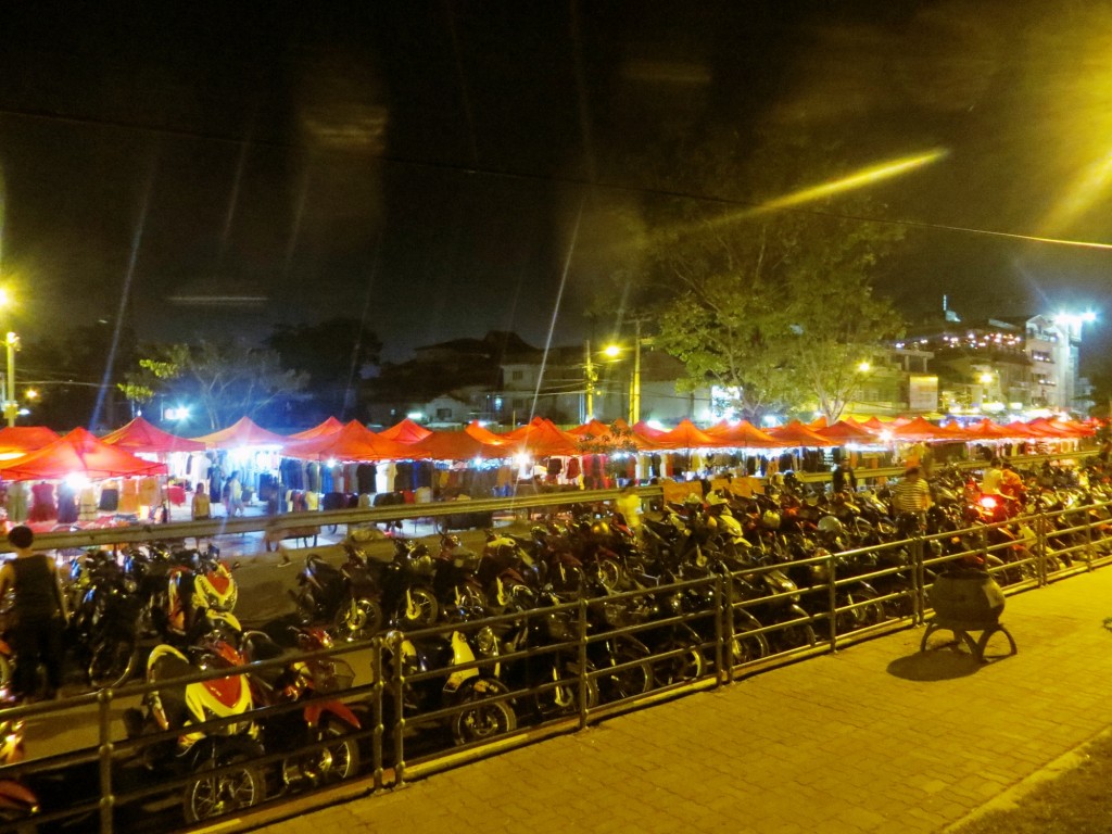 Market at night